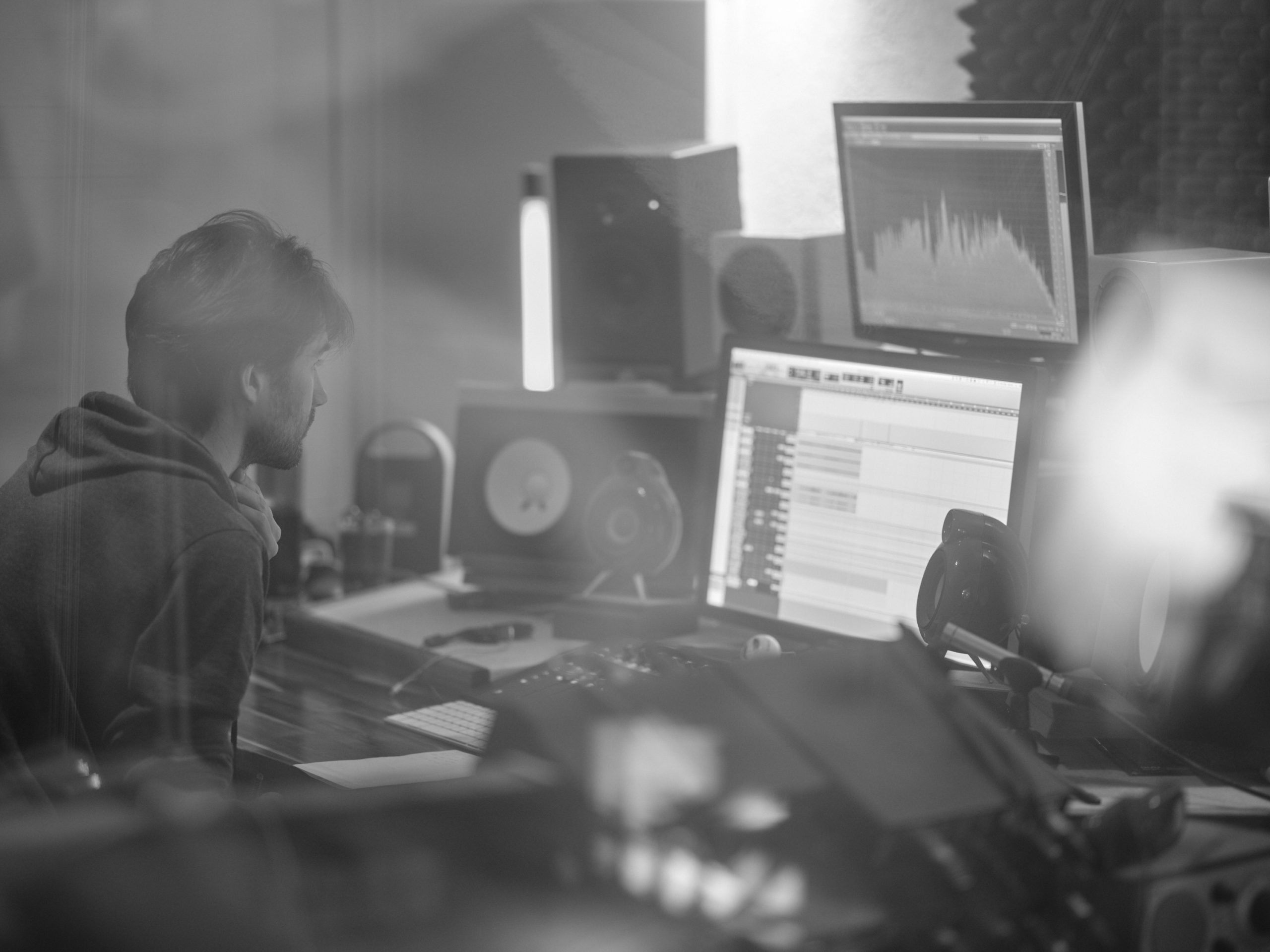 Die Band Gorlami nimmt im Tonstudio Soundvalley in Schaffhausen ihre erste CD auf. by patrickstoll.ch